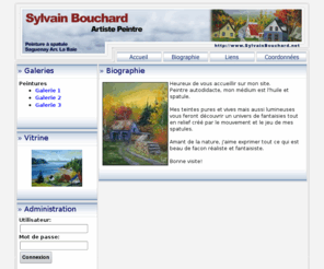 sylvainbouchard.net: SylvainBouchard.net - Artiste Peinte
