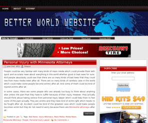 betterworldwebsites.net: Better World Website
