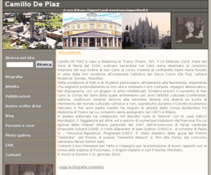 camillodepiaz.it: CAMILLO DE PIAZ