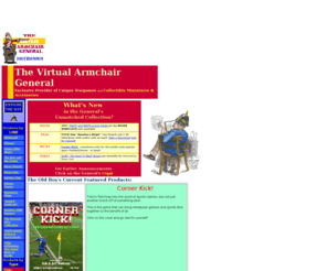 thevirtualarmchairgeneral.com: The Virtual Armchair General Home Page
