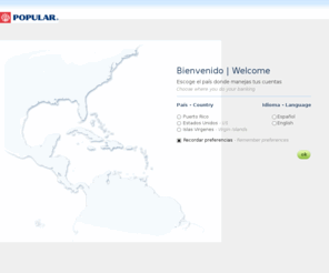 idealpopular.com: Bienvenido  |  Welcome
Bienvenido  |  Welcome