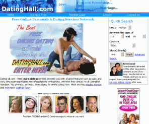 free online dating services for singles