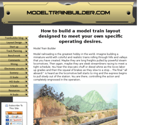 modeltrainbuilder.com: Model Train Builder
How to build or uprade a great model train layout.