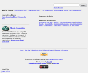 enviroweb.org: [sitetitle]
