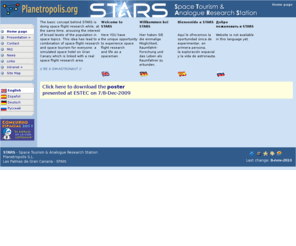 planetropolis.net: STARS - Canary - Home page
