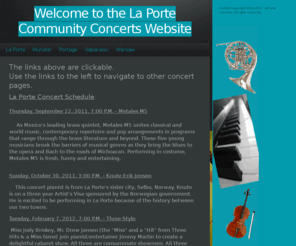 laporteconcerts.com: La Porte
Home Page