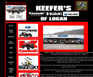 keeferpowersports.net: Keefer's Powersports of Logan WV  Suzuki, Polaris, Kawaski Dealer
