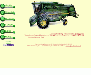 combinefabs.co.uk: Combine Fabrications 
 Combine Fabrications, speacialists in Agricultural Engineering of combine parts.High quality at affordable rates on concaves, grain pnas, seives, seive boats, straw walkers, header augers, augera refligted, rear beaters.
