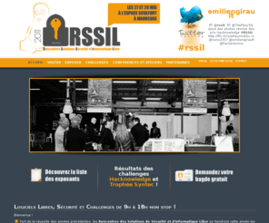 rssil.org: Accueil | RSSIL
Les RSSIL à Maubeuge, Rencontres des Solutions de Sécurité et d'Informatique Libre