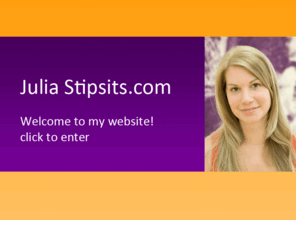 juliastipsits.com: Welcome to Julia Stipsits.com
