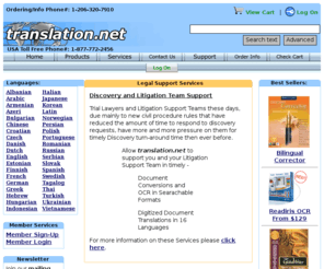 translation.net: Translation Software & Services Company
Translation.net offers software to translate languages, multilingual word processors, dictionaries and more.