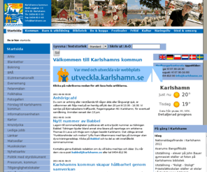 karlshamn.se: Karlshamn - kommunens officiella hemsida
Karlshamn ligger i Blekinge, Sveriges trädgård. Här finns en vacker natur, pittoresk stadskärna och ett aktivt näringsliv.