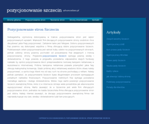 advancedseo.pl: Pozycjonowanie stron Szczecin • advancedseo.pl
