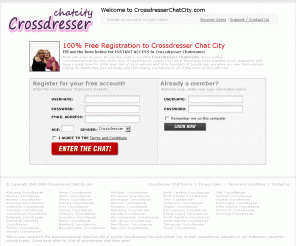 Crossdresserchatcity Com Free Crossdresser Chat Rooms