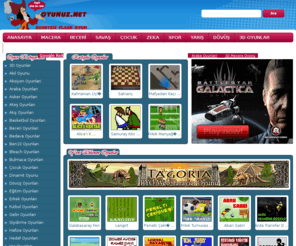 oyunuz.net: Oyunuz.net | Oyun Oynamayı Sevenlerin Sitesi
En yeni, en hit ve en güzel oyunlar artık Türkiye nin en iyi sitesi oyunuz da.