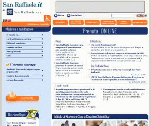 sanraffaele.it: San Raffaele Riabilitazione cardiologica neuromotoria ortopedica pediatrica e respiratoria fisioterapia
Il San Raffaele in Italia opera nell'ambito della riabilitazione neuromotoria, cardiovascolare, respiratoria e otorinolaringoiatrica, ospita centri antifumo e per le cure palliative, disturbi del linguaggio e otorinolaringoiatria, riabilitazione ictus, lesioni midollari, fisioterapia, parkinson, alzheimer, coma, disabilità dello sviluppo infantile. Il Centro Diagnostico San Raffaele Termini è un poliambulatorio specialistico per esami diagnostici come la risonanza magnetica, visite specialistiche e di medicina preventiva.