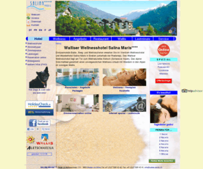 maris.ch: Wellnesshotel Wallis Salina Maris****, Schweiz, Breiten ob Mörel bei Riederalp
Das Walliser Vierstern Bade- und Wellnesshotel Salina Maris (Schweiz) liegt in Breiten ob Mörel auf einer Sonnenterrasse unterhalb der Riederalp. Das Wellness Hotel im Wallis bietet in entspannter Athmosphäre echte Schweizer Wellness.