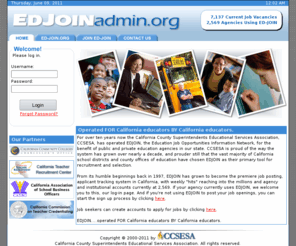 edjoinadmin.org: Welcome to EDJOIN!
