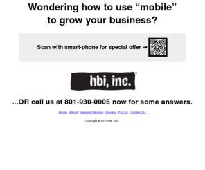 splitify.com: HBI, INC. - Wondering how to use mobile to grow your business?
Grow your business with mobile phones