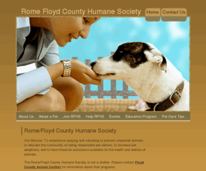 rfhs.org: Rome Floyd County Humane Society
