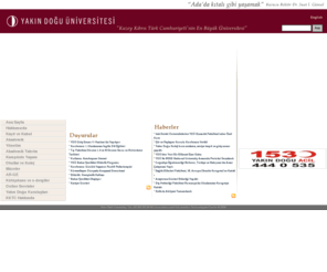 neu.edu.tr: Yakın Doğu Üniversitesi
