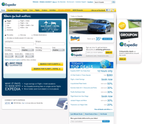 travelspaces.net: Expedia Travel: Vacations, Cheap Flights, Airline Tickets & Airfares
Plan your trip with Expedia. Buy airline tickets, read reviews & reserve a hotel. Find deals on vacations, rental cars & cruises. Great prices guaranteed!