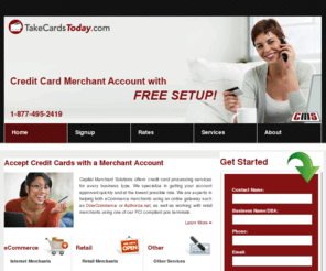 stomperprocessing.com: Merchant Account Services and Internet Credit Card Processing Gateways
Credit card processing and merchant accounts with low rates.  Free setup for ecommerce merchant account.  Free Authorize.net payment gateway included.