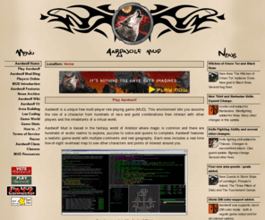 aardwolf.com: Aardwolf MUD - Home Page
Aardwolf Home Page - Information on how to play Aardwolf, background on MUDs, introduction to our community and features, Lua Mud Coding documentation and more.