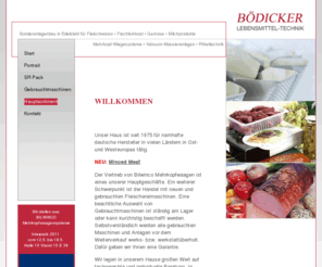 boedicker.com: Startseite - Bödicker Lebensmittel-Technik
Bödicker Lebensmittel-Technik