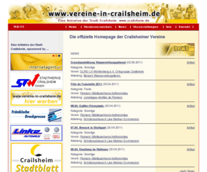 vereine-in-crailsheim.de: www.vereine-in-crailsheim.de
