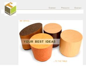 tablescubed.com: Tables Cubed Occasional Tables : environmentally friendly furniture finished in laminate or veneer
Laminated or veneered occasional tables in unique geometric and organic shapes, with environmentally friendly green core constructed with recycled materials, by Tables Cubed