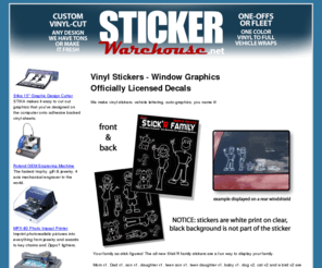 stickercraft.com: Vinyl stickers, decals, car and custom stickers, and vehicle graphics
Create custom decals and stickers for your car, vehicle windows, or bumper. We make vinyl graphics, magnets, labels, and other imprinted items.