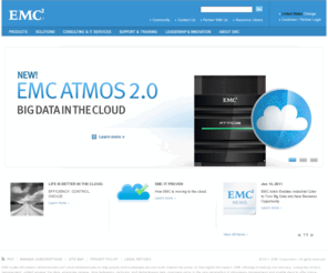 emcsource.net: EMC - Network Storage, Data Recovery, Information Management
The emc.com home page is your gateway to the vast array of EMC products and services to help you create, manage, store, and protect all your organization’s information.