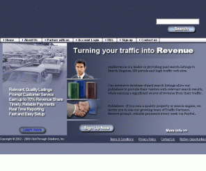 xmlmeta1.com: XML Revenue :: Turning your traffic into Revenue
Quick and Powerful XML feed for you. Meta search engines will produce the most accurate search results fast.