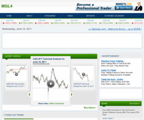 mql4.org: MQL 4 Download - MT4 Trading Platform, Brokers, Ratings & Reviews
MQL4 - automated forex trading, strategy tester and custom indicators with MetaTrader. - Download the Meta Trader 4  to find out why it has become the choice of hundreds