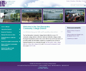 sbccd.net: San Bernardino Community College District
