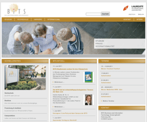 bits-iserlohn.de: www.bits-iserlohn.de / BiTS - Die Unternehmer-Hochschule
Die BiTS ist eine staatlich anerkannte private Hochschule mit vielfältigen Studien-Möglichkeiten.