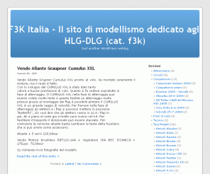 f3k.it: F3K Italia - Il sito di modellismo dedicato agli HLG-DLG (cat. f3k)  

