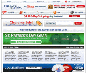 Faceofffanatics.com: Football Fanatics: NCAA & NFL Shop, College ...