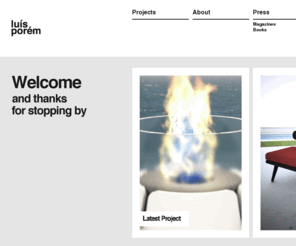 luisporem.com: Home >  Luís Porém
Luís Porém >  Portuguese product designer