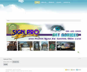 bannersaurus.net: Sign Pro of Canton - Home
Sign Pro of Canton - Fast. Dependable. Professional.