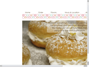 toppeddonuts.com: Topped Doughnuts
Topped Doughnuts is a locally owned doughnut shop in Ankeny, IA.