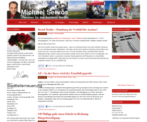 michaelservos.de: Michael Servos | >Ratsherr für den Aachener Norden.
Kontaktplattform von Michael Servos, Ratsherr im Aachener Norden - Ihre Fragen und Ihre Meinung zur Kommunalpolitik in Aachen!