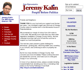 jeremykalin.com: Jeremy Kalin for MN House
