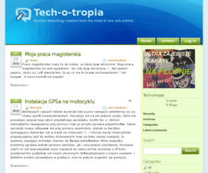techotropia.com: Tech-o-tropia
Kana³ RSS bloga Tech-o-tropia