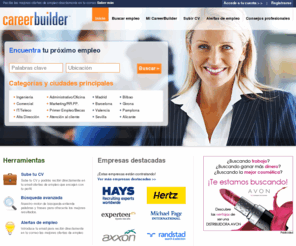 careerbuilder.es: CareerBuilder España – Ofertas de empleo
Búsca ofertas de empleo en CareerBuilder.es. Encuentra un nuevo empleo. Recibe Alertas de empleo en tu email. Cientos de ofertas de empleo nuevas a diario. Busca un nuevo trabajo. Empieza a buscar ofertas de empleo hoy y apúntate online.