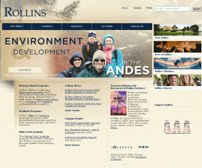 rollins.edu: Rollins College Home
Founded in 1885, Rollins College is a liberal arts institution and the oldest recognized college in Florida.