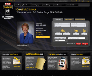 carolmcclintock.com: F.C. Tucker Emge REALTORS
FC Tucker EMGE Real Estate Services. Buying a home, Selling a home, Find your dream home in Southern IN and in Northern KY. Evansville Indiana Real Estate. Rental properties, auction properties, open houses. Your Full service realtor. Indiana and Kentucky Real Estate Broker servicing Evansville, Vincennes, Newburgh, Princton, and Henderson.
