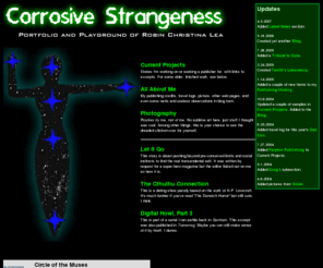 robinlea.net: Robin Christina Lea's Corrosive Strangeness - Fiction and Other Projects
