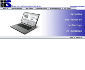 iisworld.com: International Information Services
Located in Vienna, VA. IIS provides a variety of technical consulting and web page design services.